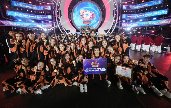 Lộ diện quán quân Bảng Phong trào mở rộng Dalat Best Dance Crew 2024 – Hoa Sen Home International Cup