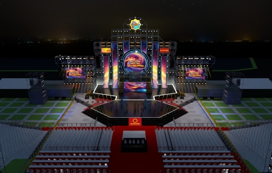 Chính thức công bố thiết kế sân khấu ấn tượng của Dalat Best Dance Crew 2025 – Hoa Sen Home International Cup